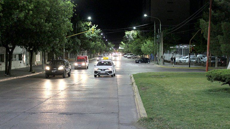 El nuevo sistema se colocó en tramos de la calle Mengelle.
