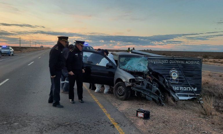 Varios kilómetros en contramano: chocó contra un camión y murió en el acto