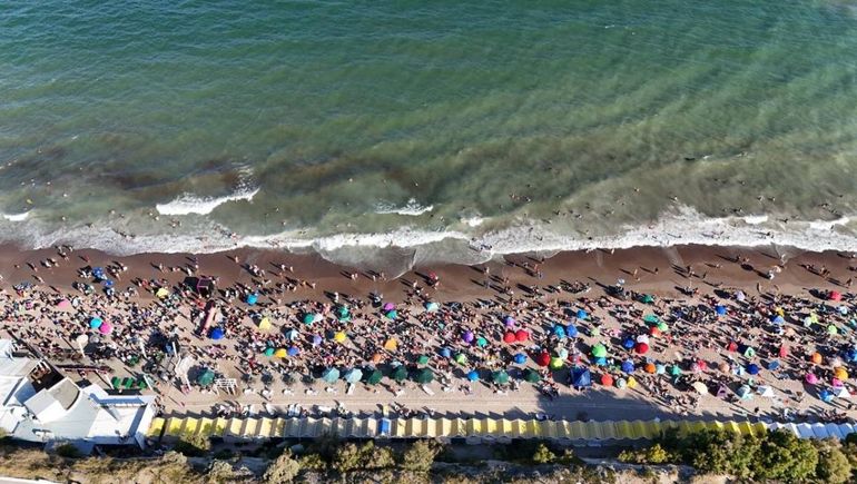 Las Grutas fue el destino&nbsp; m&aacute;s elegido por los turistas durante la primera quincena de enero.&nbsp;