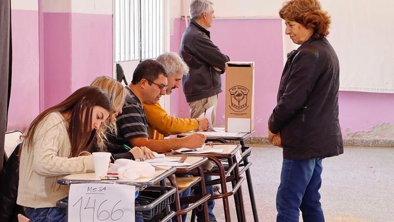 Los rionegrinos eligen senadores y diputados nacionales.