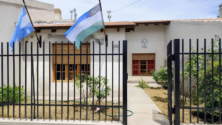 El Juzgado de Paz de General Conesa, donde se tramitó la denuncia por violencia de género y se dictaron las medidas cautelares.