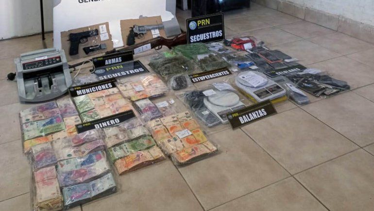 Desactivaron cuatro puntos de venta de droga en el Alto Valle
