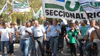el gremio upcn anuncio un paro para el lunes