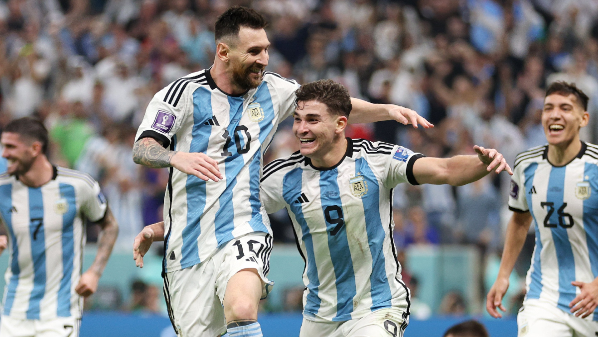 Argentina goleó a Croacia y es finalista del Mundial
