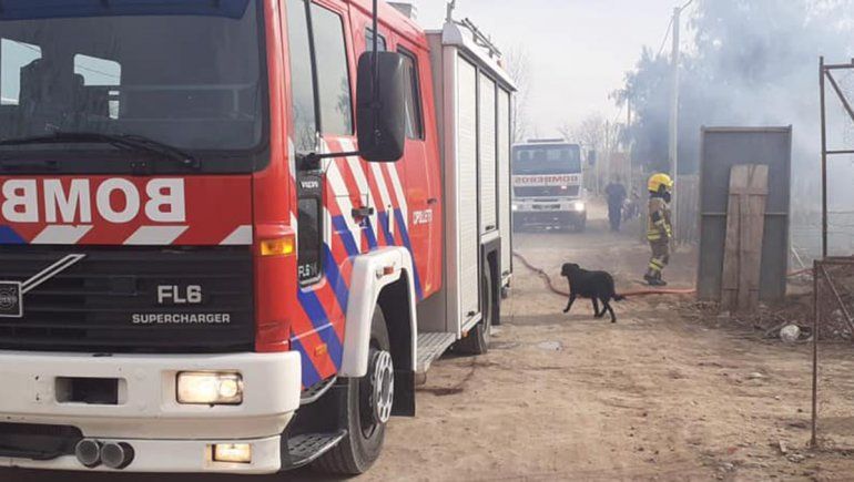 Se prendieron fuego dos viviendas en un día en Cipolletti