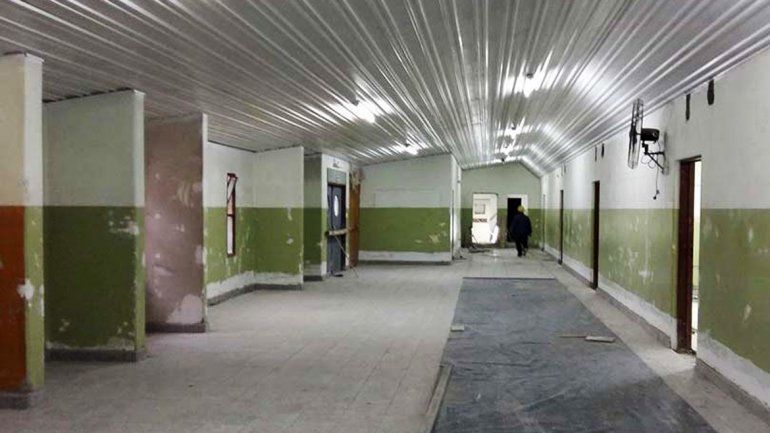 Avanza la obra de ampliación en la Escuela 285