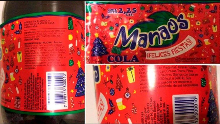 Retiran tres lotes de la gaseosa Manaos por intoxicaciones