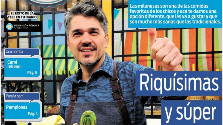 Cocineros Argentinos te enseña a hacer milanesas riquísimas y súper saludables