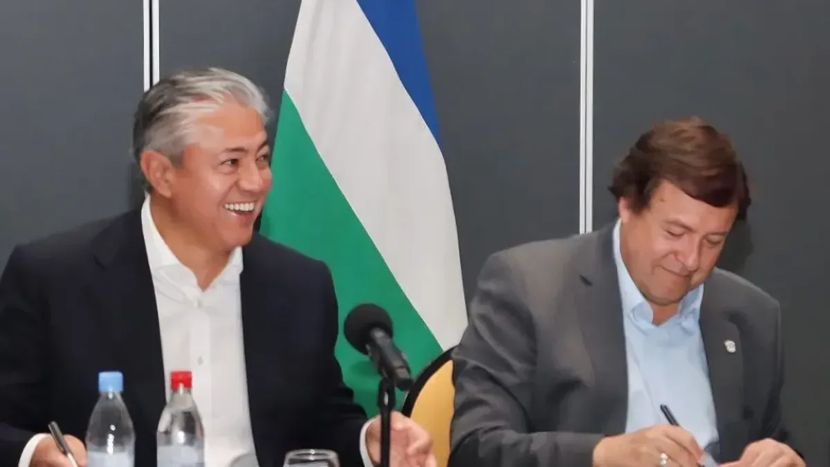 Rolando Figueroa y Alberto Weretilneck trabajaron una agenda común.