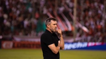 Coudet se presentó en la conferencia de prensa tras quedar eliminado en la Copa Argentina. | LMCipolletti.com Coudet se presentó en la conferencia de prensa tras quedar eliminado en la Copa Argentina.