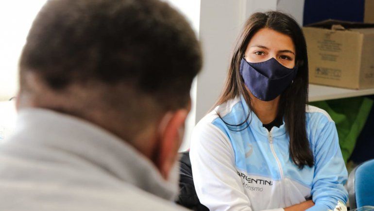 Di Tella recibió a Martina Escudero y se mostró orgulloso por sus logros
