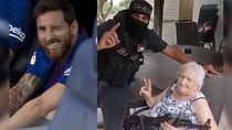 Lionel Messi, la llave para que una anciana de 90 años se salve de ser secuestrada por Hamás.