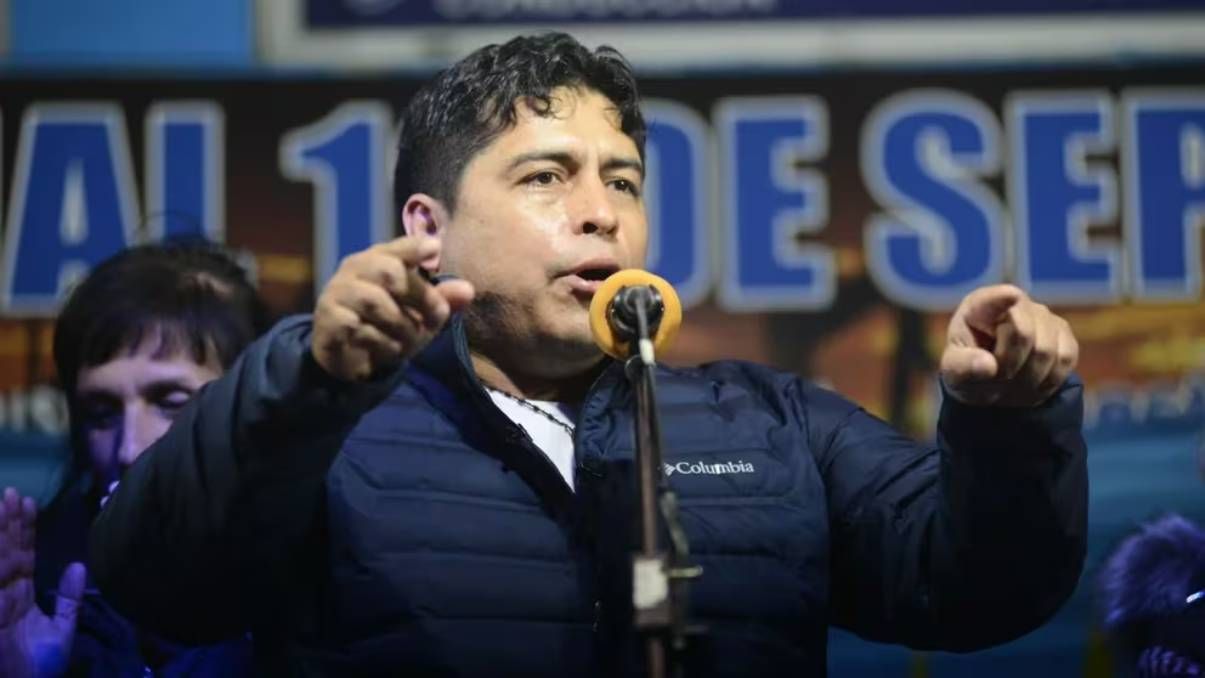 El gobernador de Santa Cruz, Claudio Vidal.