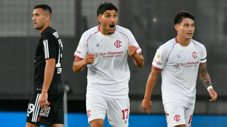 Nicolás Blandi anotó el gol de Barracas Central. | LMCipolletti.com Nicolás Blandi anotó el gol de Barracas Central.