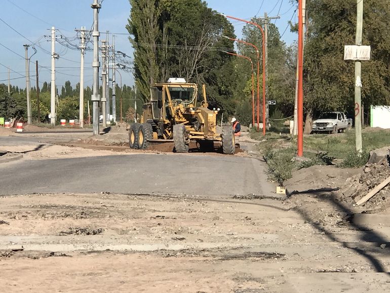Se continúan planificando cortes y desvíos durante marzo, hasta en tanto avance la obra.