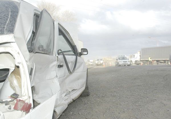 Violenta colisión en Ruta 22 y Estado de Israel