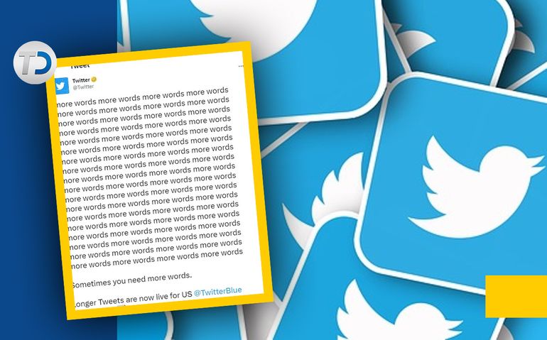 Twitter se agranda, ahora se pueden escribir mensajes de 4 mil caracteres