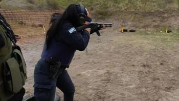 La Policía de Río Negro incorporó 23 nuevos operadores de escopeta policial. Foto: Gentileza. La Policía de Río Negro incorporó 23 nuevos operadores de escopeta policial. Foto: Gentileza.