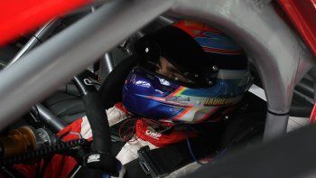 Jáuregui hizo un gran esfuerzo por estar y quiere hacerlo valer en la pista.