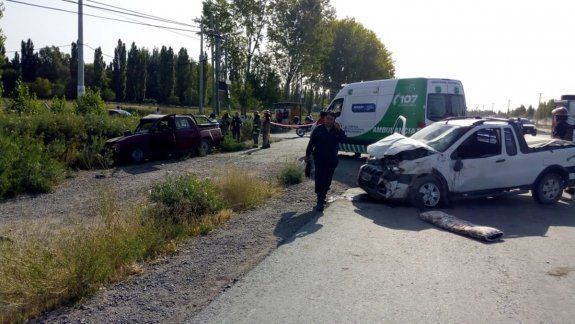 Un muerto en un tremendo choque en la Ruta 22