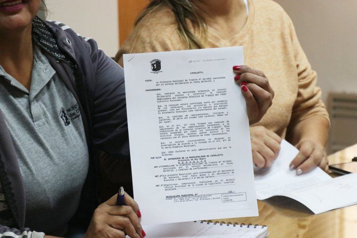 Hubo reuni&oacute;n de trabajo bilateral entre el Municipio cipole&ntilde;o y los sindicatos