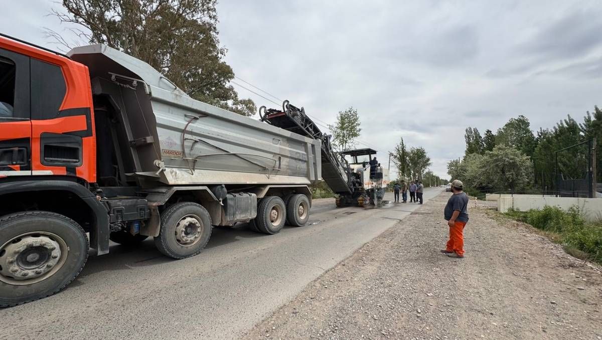 Tránsito interrumpido en Circunvalación: arrancó el bacheo en Illia