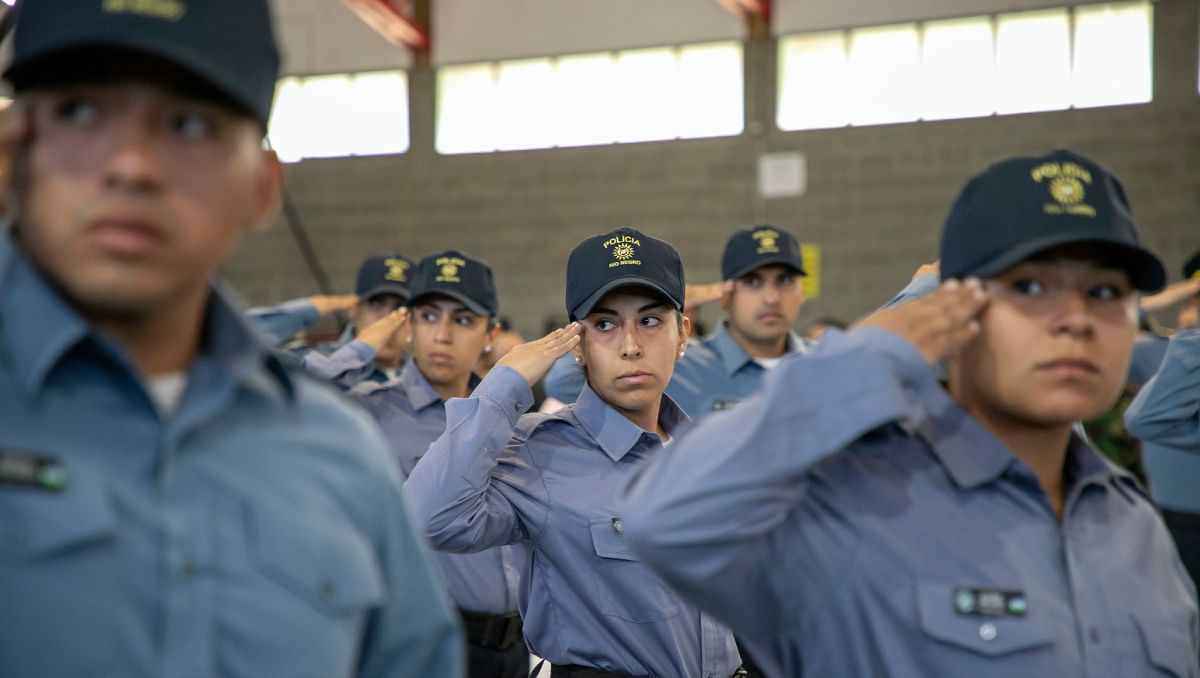 Las mujeres, cada vez más interesadas en integrar la fuerza. Foto: archivo LMC
