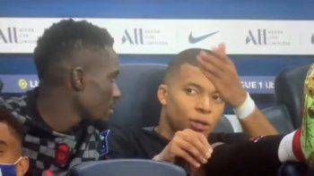 La bronca de Mbappé con Neymar.&nbsp;