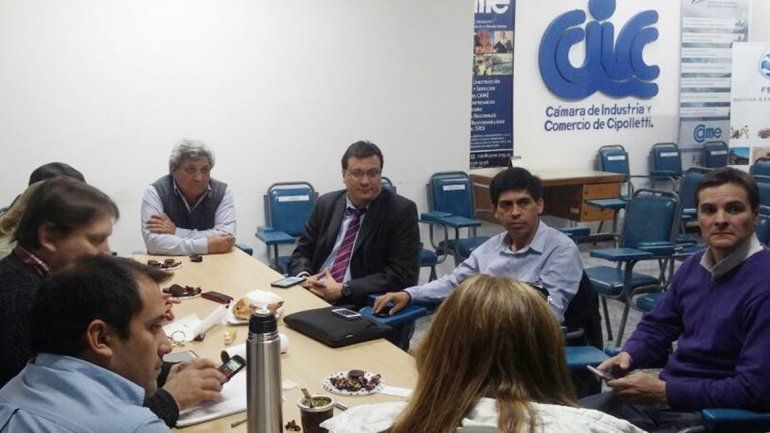 Pica mantuvo una reunión con la Cámara de Industria y Comercio