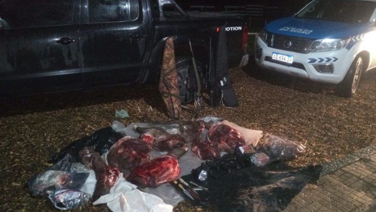 La Policía rionegrina y una exhaustiva lucha contra la faena clandestina