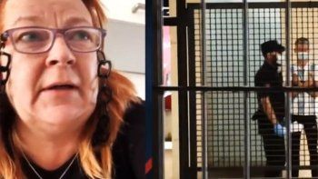 el llanto de la mama del intruso: debe trabajar por la multa