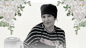 Alicia, la cocinera cuya muerte lloran los niños y las docentes de una escuela primaria de Cipolletti.