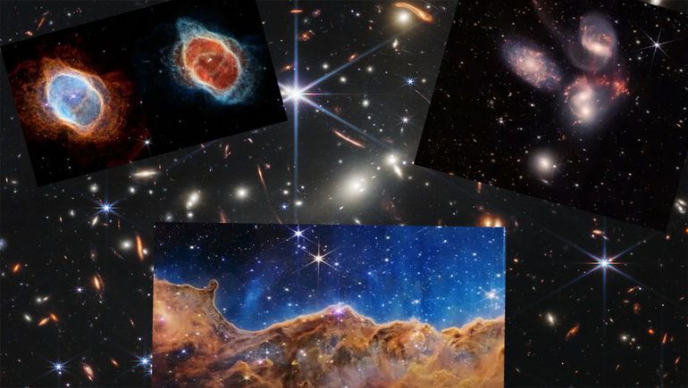 Las nuevas sorprendentes imágenes que dio a conocer la NASA del Universo