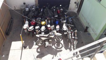 rapido despliegue de la policia permitio recuperar una moto
