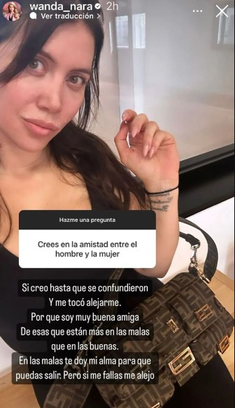 El posteo en el que Wanda Nara le pega a L-Gante.