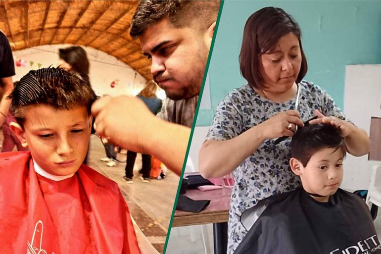 Se viene otra campaña solidaria de corte de pelo en Cipolletti destinada a los chicos.