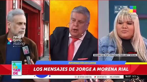 Luis Ventura fue con todo contra Jorge Rial.