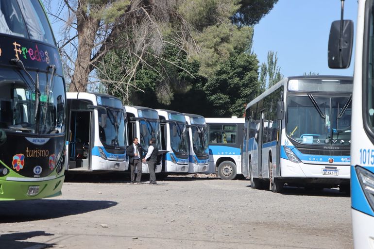 Comenzaron a salir los colectivos desde Cipolletti y se normaliza el servicio