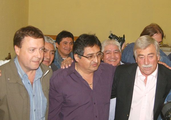 Acto peronista de apoyo a Soria y Weretilneck