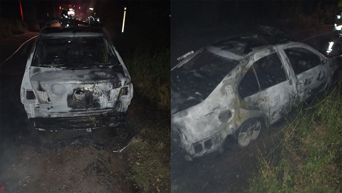 Se incendió un auto en zona de chacras y hay todo un misterio