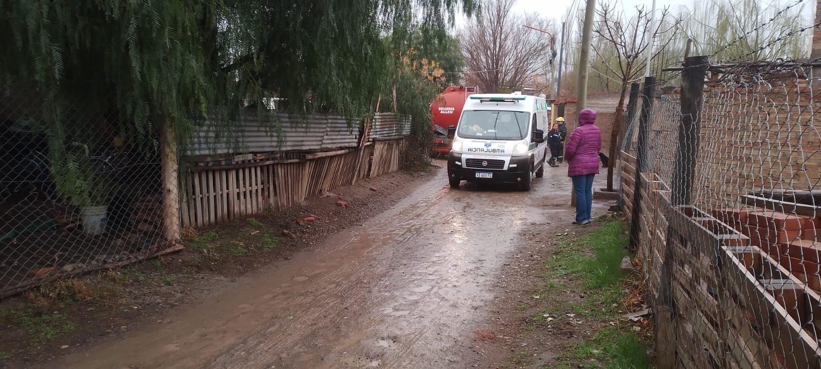 El incendio ocurrió en una casa del barrio Progreso.