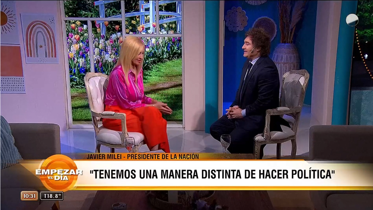 Milei con González: el error de Mondino