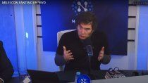 El presidente Javier Milei aseguró en un canal de streaming que buscará la reelección.
