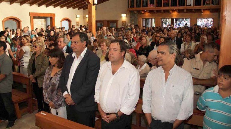 Los vecinos de la ciudad coparon la sala de la nueva capilla.&nbsp;
