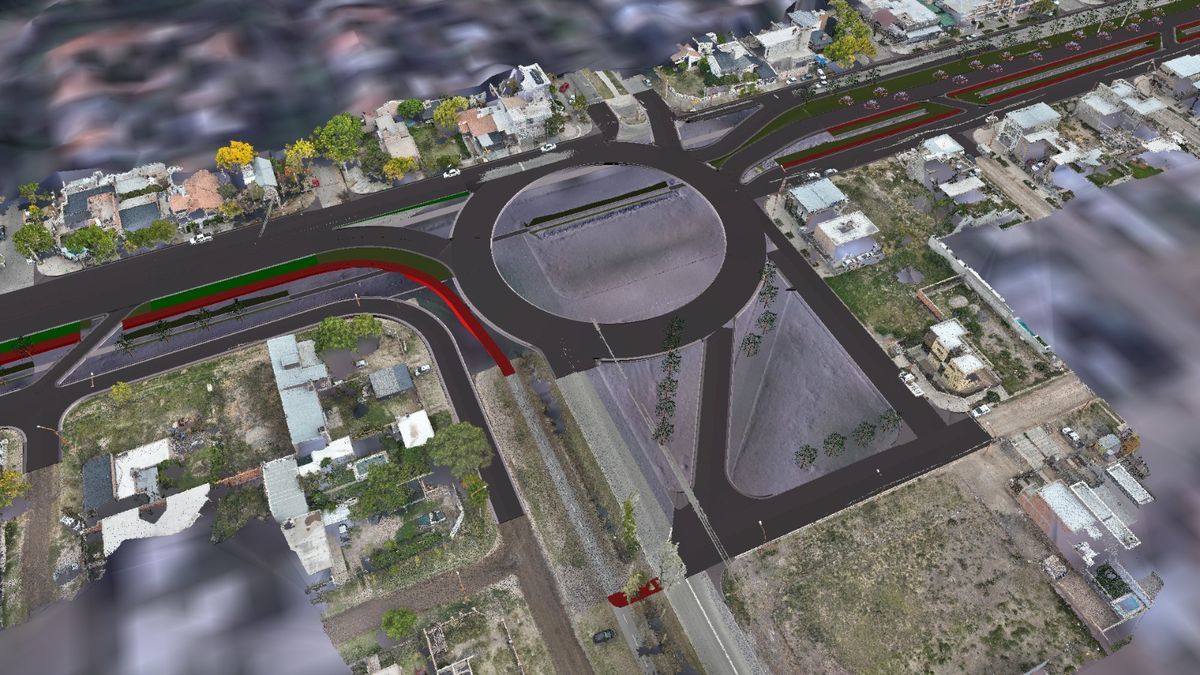 El proyecto de ordenamiento y ampliación de Circunvalación.