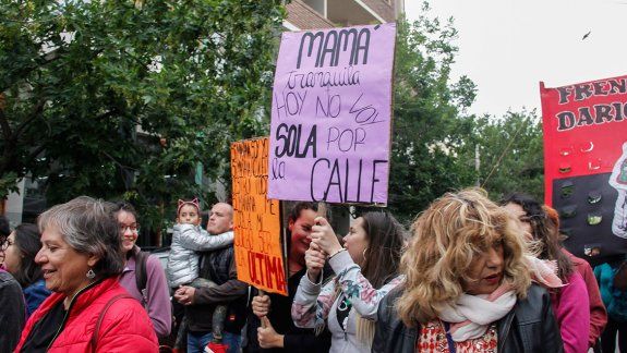 Unidas contra la violencia machista: mujeres cipoleñas coparon la calle