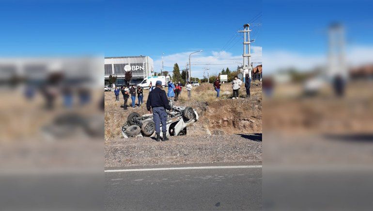 Choque en cadena sobre Ruta 7: ocho vehículos involucrados