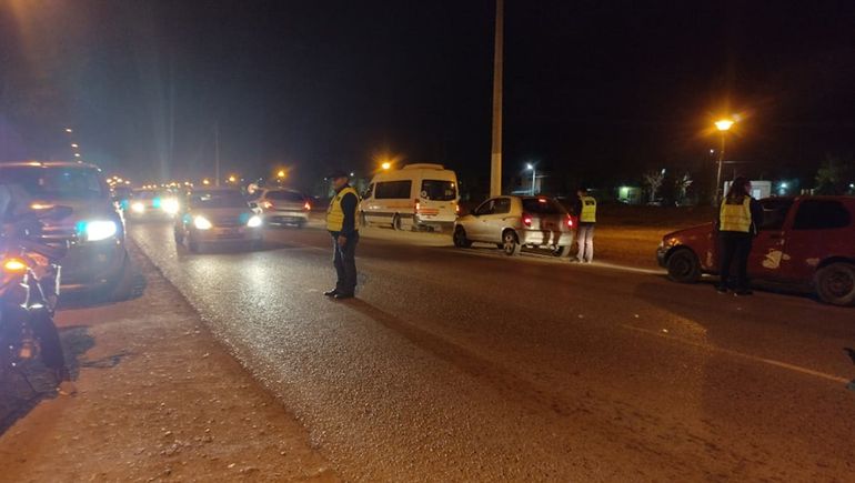 Con presencia de la Federal, Fern&aacute;ndez Oro intensific&oacute; sus controles de tr&aacute;nsito 