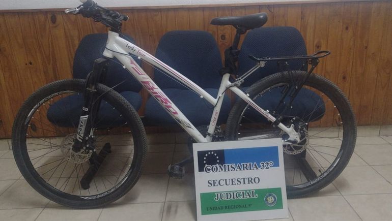 Prisión preventiva para un ladrón de bicicleta