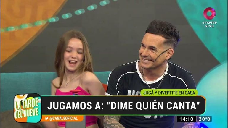 Hernán Caire presentó a su hija en TV: tiene 13 años y se llama Valentina